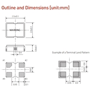 希華晶振,普通有源晶振,SHO-2520晶振