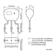 村田晶振,CSTLS_X晶振,CSTLS16M0X55-A0晶振