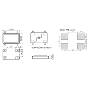新松晶振,SX-SS晶振,SX-SS-10-20HZ-20.000MHz-9pF晶振