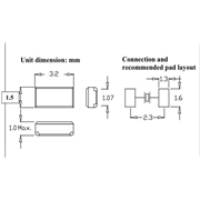 QVS晶振,QV3X晶振,QV3X-7XCF12.5-32.768KHz晶振