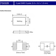 FCD-Tech晶振,F5032B晶振,F5032B-3050DSF-12.000MHz晶振