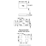 福克斯晶振C5BQ,FQ5032B-20.000無源晶體